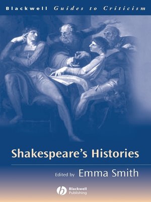cover image of Shakespeare's Histories